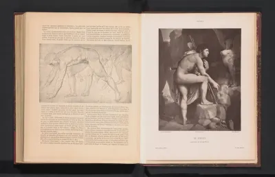 Reproductie van Le sphinx door Jean Auguste Dominique Ingres