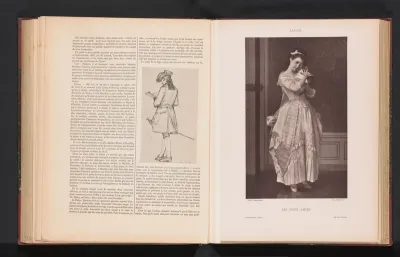 Reproductie van Les Deux Amies door Joseph Caraud