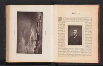 Reproductie van Marine door Eugène Lavieille