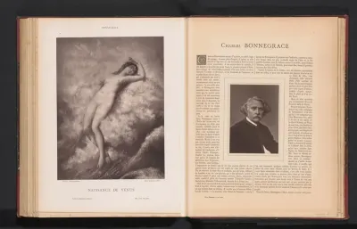 Reproductie van Naissance de Venus door Charles-Adolphe Bonnegrace