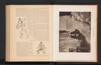 Reproductie van Retour du Bal door Henri Gervex