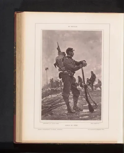 Reproductie van Sapeur du génie door Alphonse de Neuville