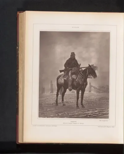 Reproductie van Vedette door Édouard Detaille