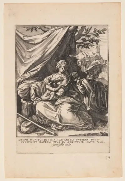 Rest on the Flight into Egypt