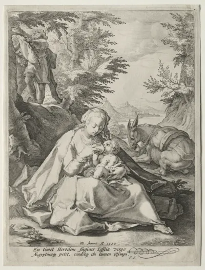 Rest on the Flight into Egypt