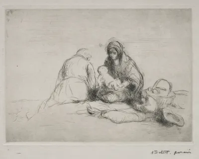 Rest on the Flight into Egypt