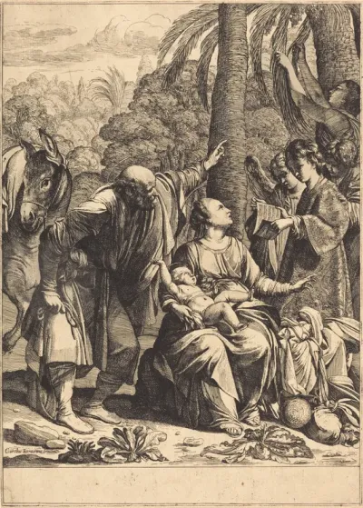 Rest on the Flight into Egypt