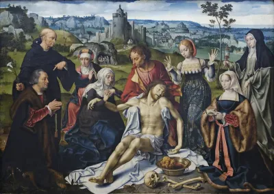 Retable de la Déploration du Christ : La Déploration