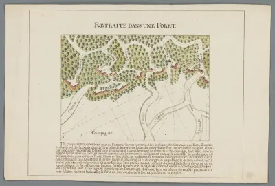 Retraite in het woud, ca. 1799