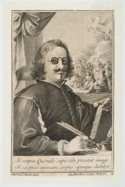 [Retrato de Francisco de Quevedo] [Material gráfico]