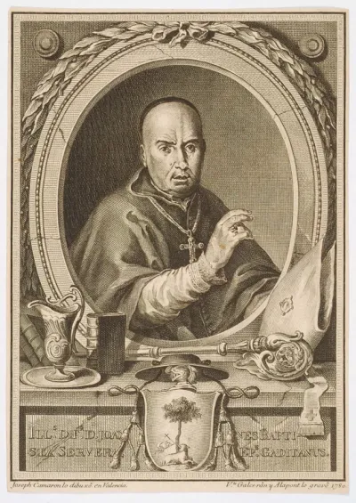 [Retrato de Juan Bautista Cervera ] [Material gráfico]