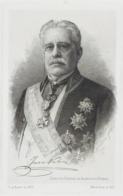Retrato de Juan Valera y Alcalá-Galiano