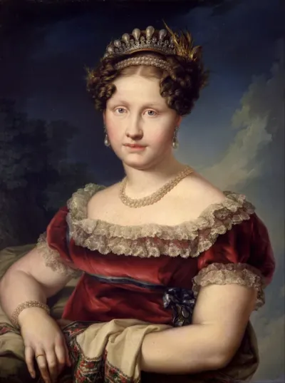 Retrato de Luisa Carlota de Borbón-Dos Sicilias