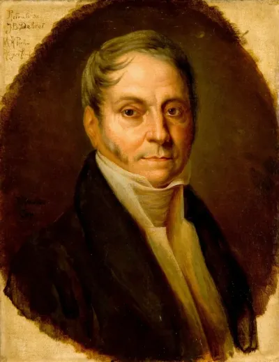 Retrato do pintor Jean-Baptiste Debret