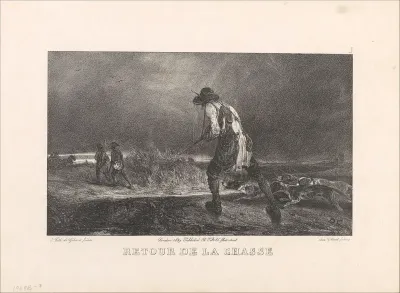 Return from the Hunt, from "Hunting Scenes"