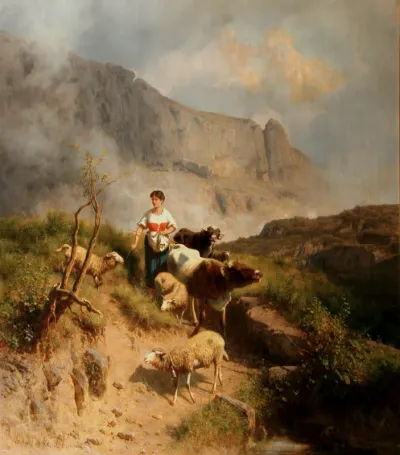 Return from the pasture