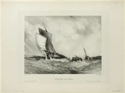Return to Port, plate two from Six Marines