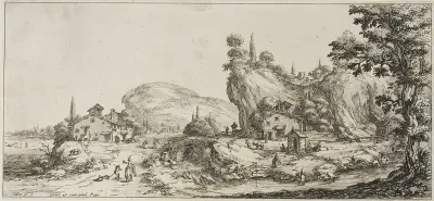 Returning from the Hunt, from Various Scenes Designed in Florence