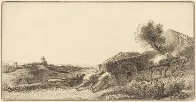 Returning with the Hay (Rentrant le foin)