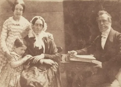 Rev Ebenezer Miller and family