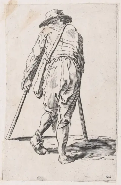 Reverse Copy of La Borgnesse (The One-Eyed Woman), from Les Gueux suite appelée aussi Les Mendiants, Les Baroni, ou Les Barons (The Beggars, also called The Barons)