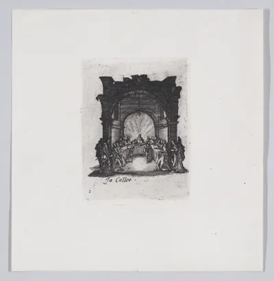 Reverse Copy of La Cène (The Last Supper), from La Petite Passion (The Little Passion)