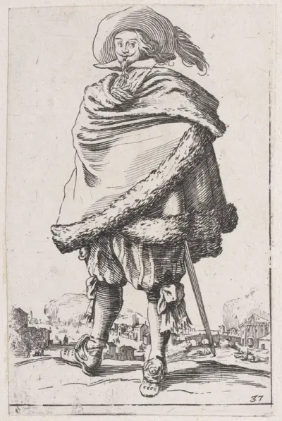 Reverse Copy of La Mendiante Venant de Recevoir la Charité (The Female Beggar Receiving her Charity), from Les Gueux suite appelée aussi Les Mendiants, Les Baroni, ou Les Barons (The Beggars, also called the Barons)