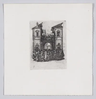 Reverse Copy of La Présentation au Peuple (The Presentation to the People), from La Petite Passion (The Little Passion)