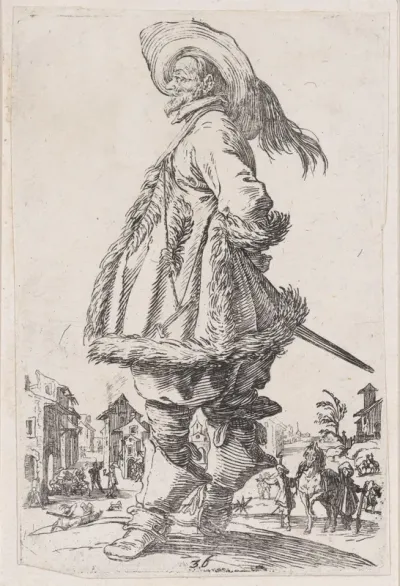 Reverse Copy of L'Aveugle et son Chien (The Blind Man and his Dog), from Les Gueux suite appelée aussi Les Mendiants, Les Baroni, ou Les Barons (The Beggars, also called the Barons)