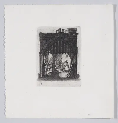 Reverse Copy of Le Couronnement d'Épines (The Crowning with Thornes), from La Petite Passion (The Little Passion)