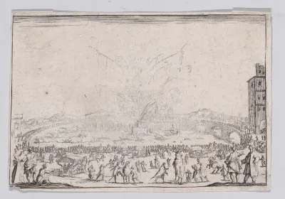 Reverse Copy of Le Feu d'Artifice sur l'Arno (Fireworks on the Arno), from "Les Caprices"