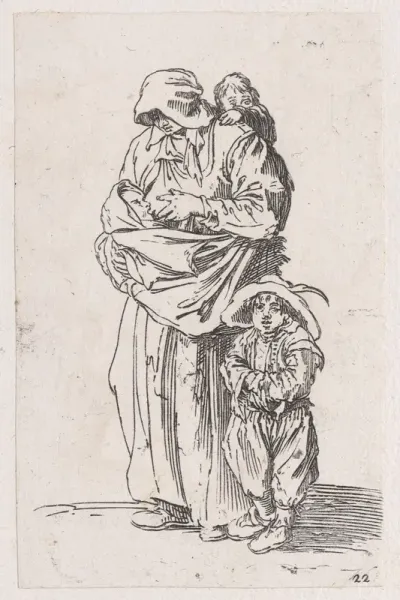 Reverse Copy of Le Gentilhomme qui Salue Tenant son Feutre sous le Bras (The Gentleman who Bows Holding his Felt Hat under his Arm), from La Noblesse (The Nobility)