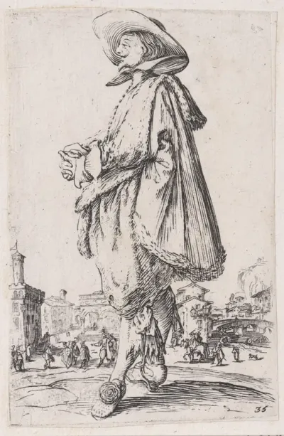 Reverse Copy of Le Mendiant a la Jambe de Bois (The Beggar with the Wooden Leg), from Les Gueux suite appelée aussi Les Mendiants, Les Baroni, ou Les Barons (The Beggars, also called the Barons)