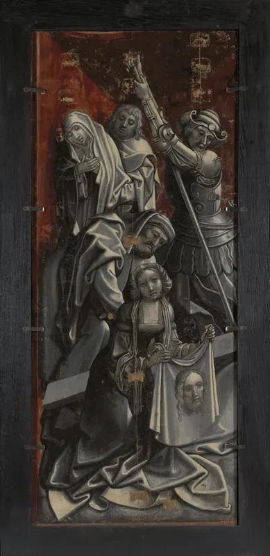 Reverse side of the panel of the Martyrdom of St. Catherine: Saint Veronica