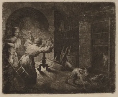 Reynard Steals a Capon from the Pastor