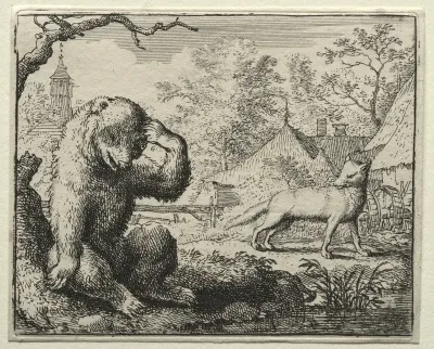 Reynard the Fox:  Reynard Chides the Injured Bear