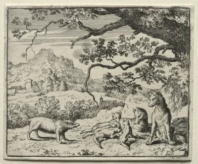 Reynard the Fox:  The Badger Calls Reynard to Court
