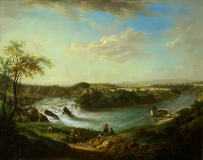 Rhine Falls near Schaffhausen