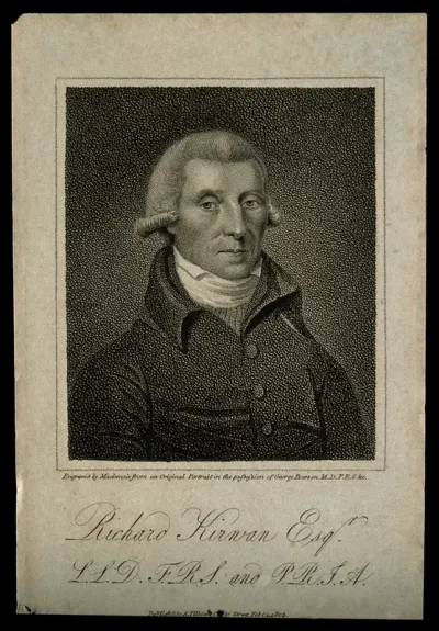 Richard Kirwan. Stipple engraving by K. Mackenzie, 1803