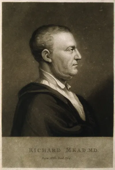 Richard Mead. Mezzotint by A. Pond, 1739
