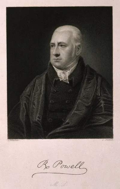 Richard Powell. Stipple engraving by J. Jenkins, 1839, after J. Lonsdale