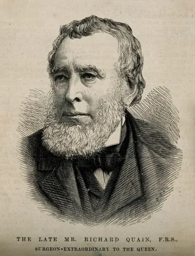 Richard Quain, surgeon at University College Hospital, London
