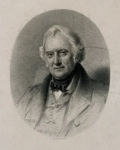 Richard Taylor. Stipple engraving by A. Hicks after E. U. Eddis, 1846