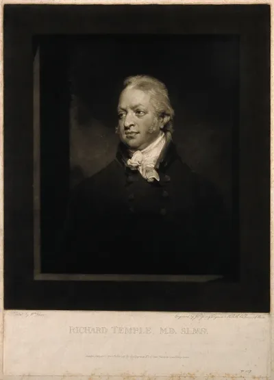 Richard Temple. Mezzotint by J. Young, 1802, after W. Owen
