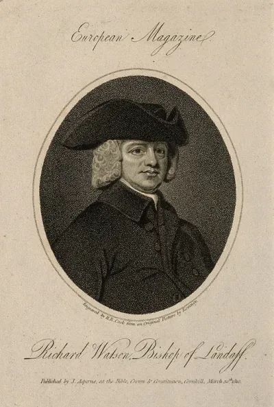 Richard Watson. Stipple engraving by H. R. Cook, 1810, after G. Romney