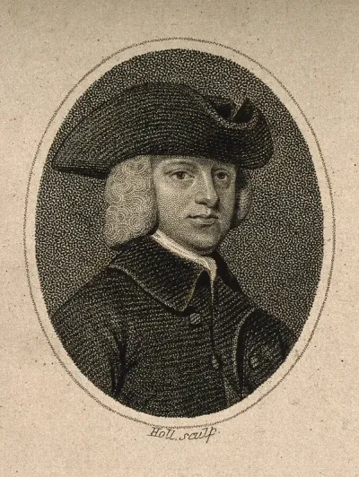 Richard Watson. Stipple engraving by Holl after G. Romney