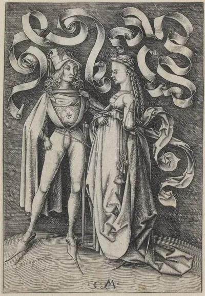 Ridder en een dame