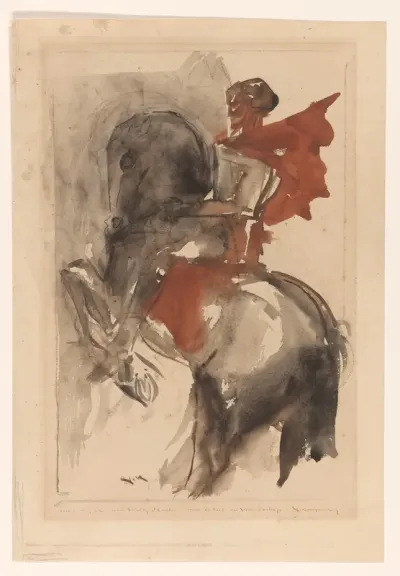 Ridder te paard