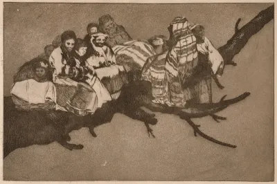 Ridiculous Folly (Disparate ridiculo), from the series Los Disparates