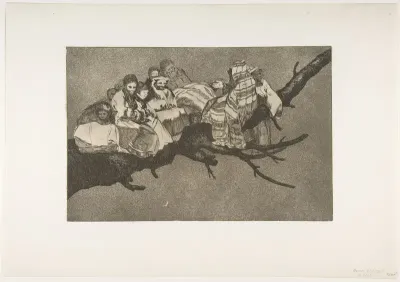 Ridiculous Folly, from the 'Disparates' (Follies / Irrationalities)